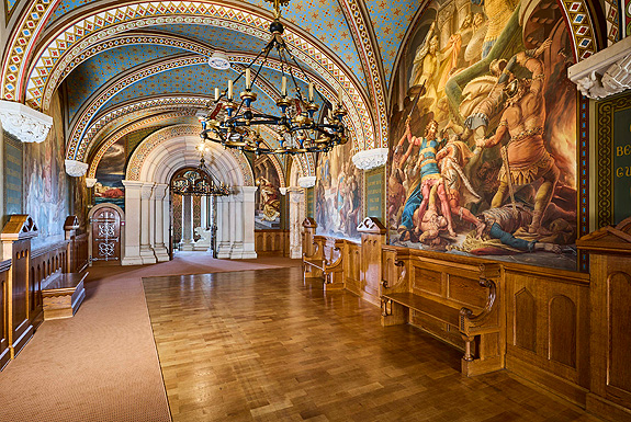 Bild: Oberer Vorplatz