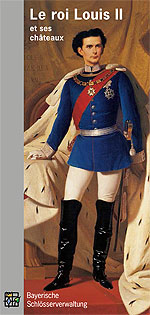 Image: d&eacute;pliant "Le roi Louis II et ses ch&acirc;teaux"